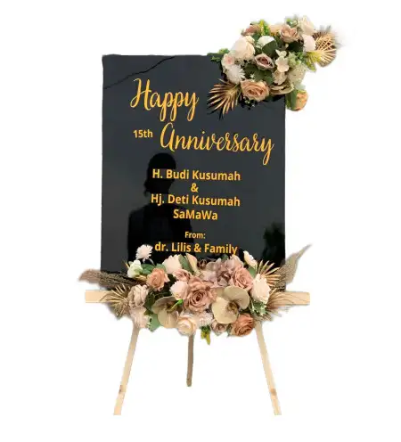 Papan Bunga Akrilik Kilmid