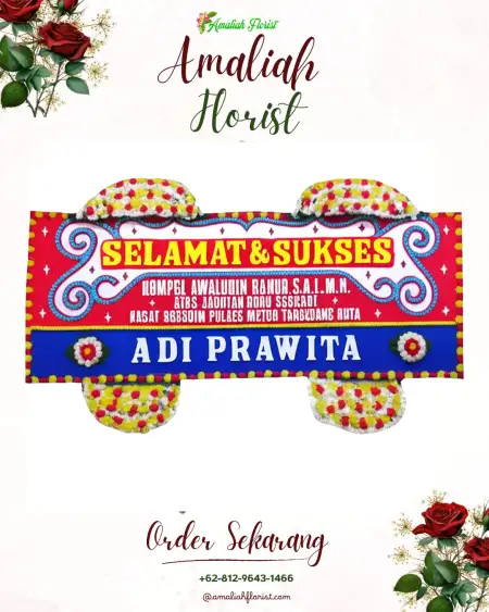 Papan Bunga Ucapan Selamat Kilmid